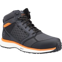 Timberland Pro Reaxion Mid 2.0 Hiker Black/Orange ESD Safety Boots S3